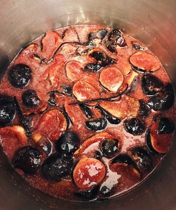 Monthly Recipe/Skye Gyngell’s Fig & Vanilla Jam