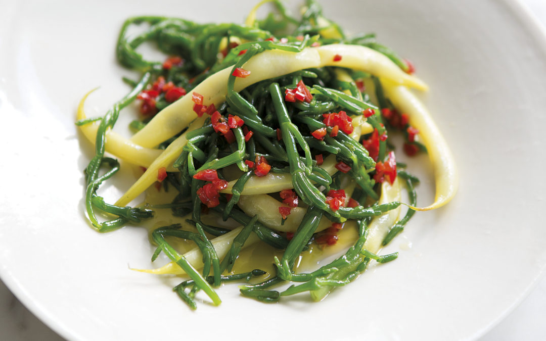 Monthly Recipe/ Skye Gyngell’s Samphire and Chilli Oil